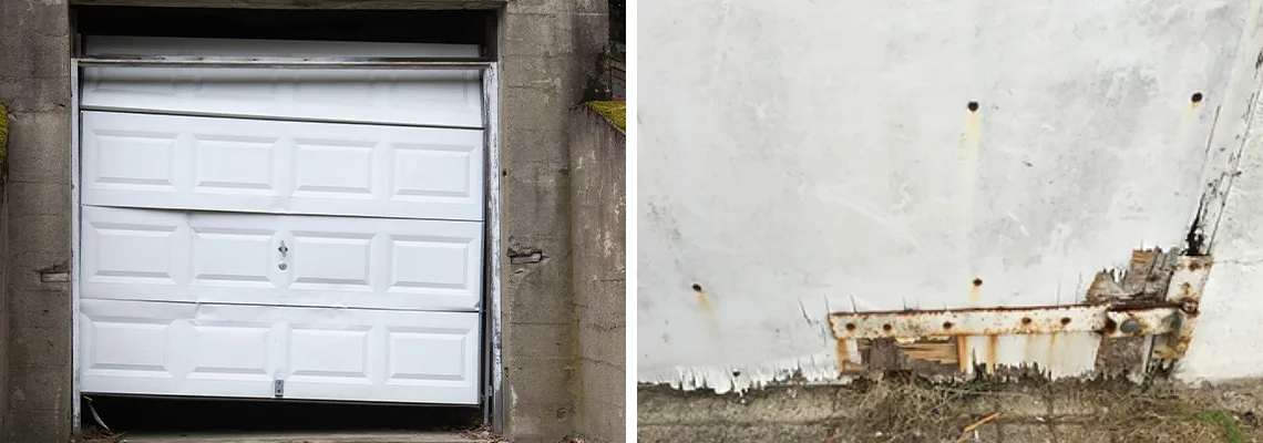 Rotten Commercial Garage Door Repair in Coral Springs, FL